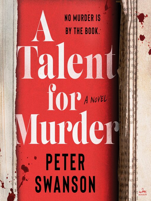 Title details for A Talent for Murder by Peter Swanson - Wait list